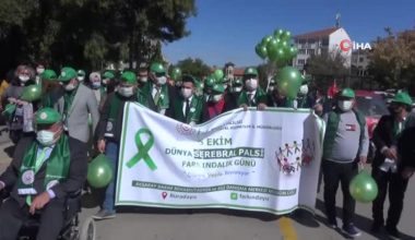 Aksaray’da “Dünya Yeşile Boyanıyor” isimli farkındalık yürüyüşü yapıldı