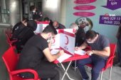 Sağlıkçıların kampanyasına polis ve jandarmadan dayanak
