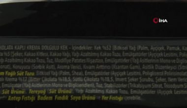 Ambalajsız keklerde ölümcül risk