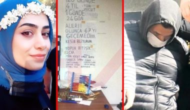 Başak Cengiz’i samuray kılıcıyla katleden şahsın konutunun içi ürküttü! Duvarda yazanlara kimse mana veremedi