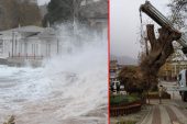 Çatılar uçtu, deniz taştı, çamur yağdı! Fırtına İstanbul dahil pek çok ili perişan etti, ihtarlar devam ediyor