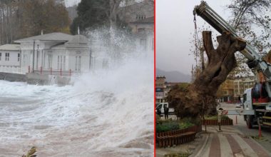 Çatılar uçtu, deniz taştı, çamur yağdı! Fırtına İstanbul dahil pek çok ili perişan etti, ihtarlar devam ediyor