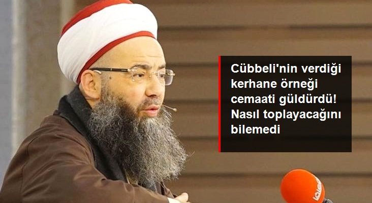 Cübbeli Ahmet Hoca’nın verdiği kerhane örneği cemaati güldürdü: Ben gitmedim ha, yanlış anlamayın