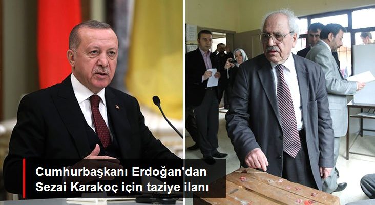 Cumhurbaşkanı Erdoğan’dan Sezai Karakoç için taziye ilanı