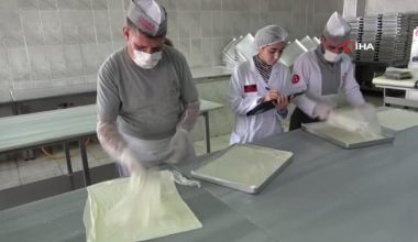 Dünyaya yayılan lezzetler üretim bandından işçi şahsî bakımına kadar denetleniyor