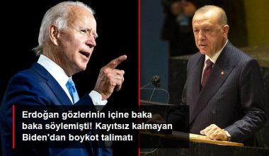 Erdoğan, BM Genel Heyeti’nde gündeme getirmişti! ABD, Uygur Türkleri için harekete geçiyor
