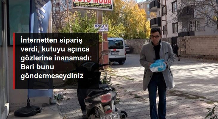 Fotoğraf makinesi siparişi veren adam, kutuyu açtığında çürük fındıkla karşılaştı: Bari fındığı sağlam gönderseydiniz