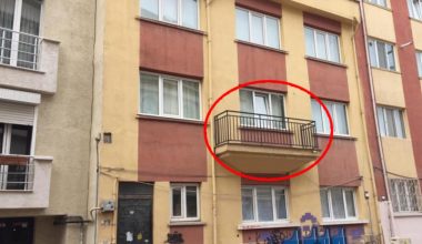 Görenler şaşkınlığını gizleyemiyor! Balkonu yapıp kapıyı unuttular