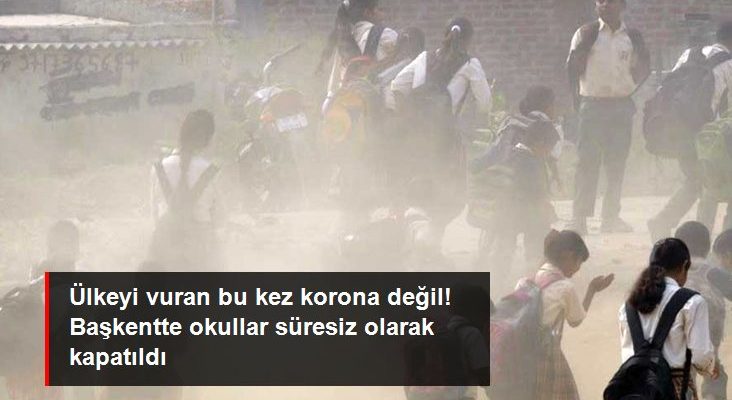 Hindistan’ın başşehrinde hava kirliliği nedeniyle okullar ve kömür santralleri kapatıldı
