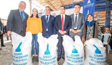 İzmir Büyükşehir Belediyesi’nden hayvancılığa rekor dayanak