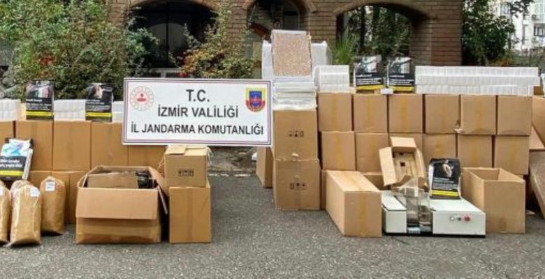 İzmir ve Manisa’da ‘kaçak tütün’ baskını: 6 gözaltı
