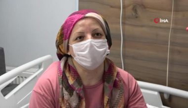 Karnından 20 santim büyüklüğünde kitle çıktı