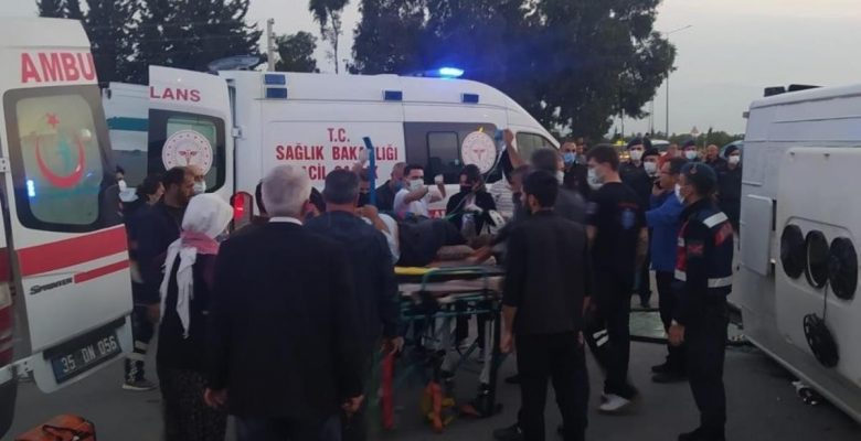Menderes’teki kazada 42 yaralı taburcu edildi