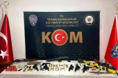 Meskenini silah fabrikasına çeviren kuşkulu yakalandı