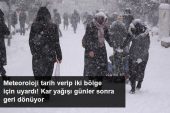 Meteoroloji cumartesi günü için uyardı: Kar yağışı Doğu Karadeniz ile Güneydoğu Anadolu’da yine tesirli olacak