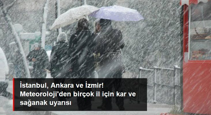 Meteoroloji’nin 22 Kasım raporu ortaya çıktı! İstanbul, Ankara ve İzmir’de sağanak, Van, Muş ve Bitlis etrafında kar yağışı tesirli olacak