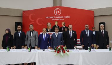 MHP heyeti, Siirt’te muhtarlar ve STK temsilcileriyle buluştu