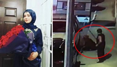 Mimar Başak Cengiz’in samuray kılıcıyla öldürüldüğü anın kamera imajları ortaya çıktı