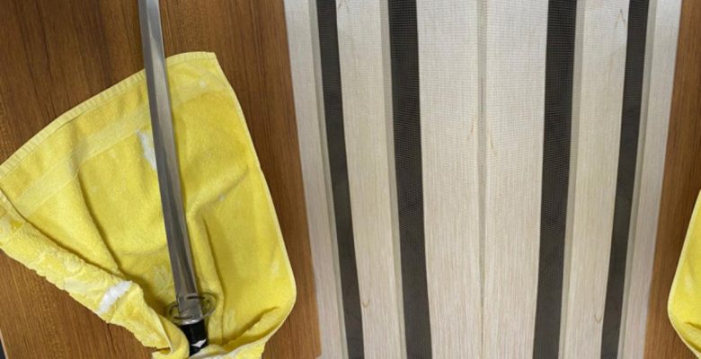 Şiddet sinemalarından etkilenen komşusu, şanssız bayanı kılıçla öldürdü