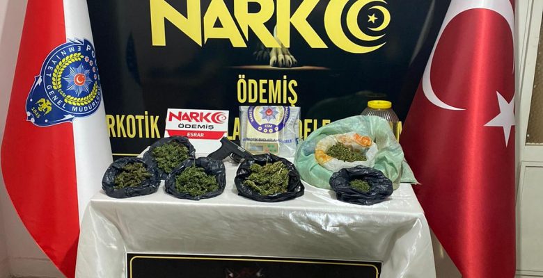 Son dakika… İzmir’de düzenlenen uyuşturucu operasyonunda 2 kişi yakalandı
