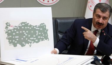 Son kırmızı ilin de kategori değiştirmesiyle 3 renkli korona haritasına geçtik