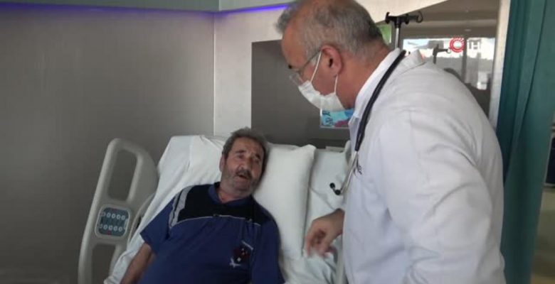 Şuuru kapalı halde hastaneye gelen vatandaş ameliyatla sıhhatine kavuştu