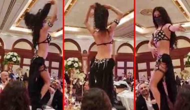 Ticaret Bakanlığı’na ilişkin olduğu sav edilen tertipte dansöz oynattılar! Bakanlık’tan yalanlama geldi