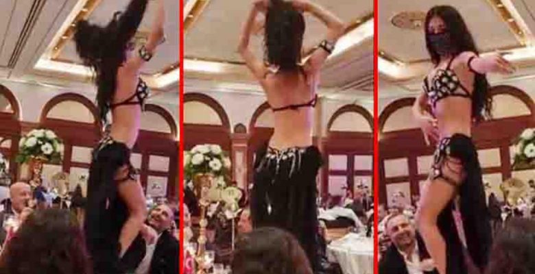 Ticaret Bakanlığı’na ilişkin olduğu sav edilen tertipte dansöz oynattılar! Bakanlık’tan yalanlama geldi