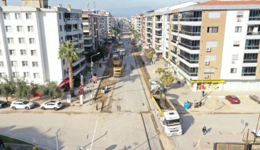 Torbalı’da yol çalışmaları 8 grupla devam ediyor