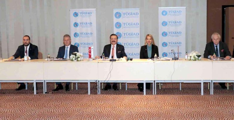 TÜGİAD Ege Şubesi TOBB Lideri Hisarcıklıoğlu’nu ağırladı