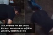 Türk definecilerin güç anları! Kazmayı vurduklarında topraktan çığlık sesleri yükseldi, üstleri kan oldu