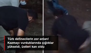 Türk definecilerin güç anları! Kazmayı vurduklarında topraktan çığlık sesleri yükseldi, üstleri kan oldu
