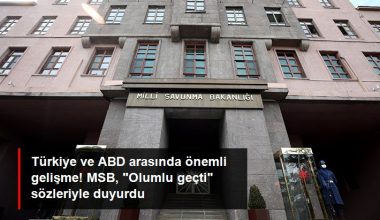 Türkiye ve ABD ortasında kıymetli gelişme! MSB, “Olumlu geçti” kelamlarıyla duyurdu
