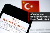 Vazifeden alma tezlerinin akabinde Resmi Gazete çöktü