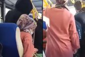 Yanlış otobüse binen bayan çılgına döndü! Sürücüye sıraladığı küfürler ağızları açık bıraktı