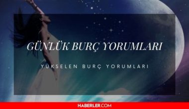 26 Aralık günlük burç yorumları! Haftalık burç yorumları astroloji haritanızda yeni haftada aşk, para ve sıhhat hususlarında bugün sizi neler bekliyor?