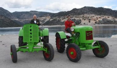 70 YILLIK TRAKTÖRLERLE NOSTALJİK CİNS