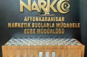 Afyonkarahisar’da bir otobüste 3 bin 365 uyuşturucu hap ele geçirildi