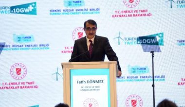 Bakan Dönmez: Elektriğimizin yüzde 10’unu rüzgardan karşılıyoruz