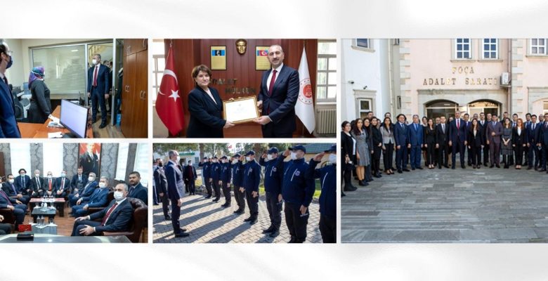 BAKAN GÜL, FOÇA’DA ÇEŞİTLİ TEMASLARDA BULUNDU