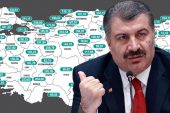 Bakan Koca, hadise haritasını paylaştı! İşte yoğunluğun en çok arttığı 9 ilimiz