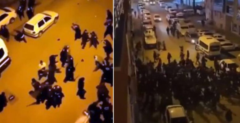 Bingöl’de Ebu Hanzala destekçileri polise saldırdı, ortalık savaş alanına döndü