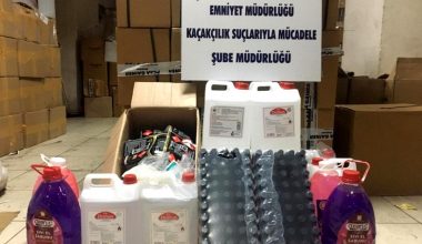 İzmir’de 6 ton uydurma etil alkol ele geçirildi