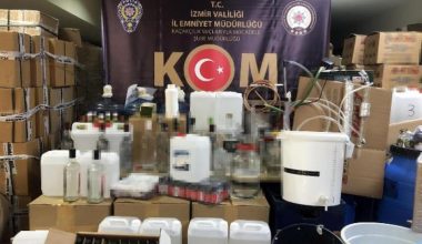 İzmir’de 79 adrese ‘sahte içki’ baskını