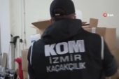İzmir’de binlerce litre sahte-kaçak içki ele geçirildi