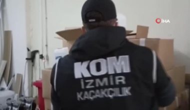 İzmir’de binlerce litre sahte-kaçak içki ele geçirildi
