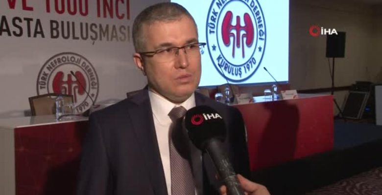 Prof. Dr. Dede: “Evde hemodiyaliz kullanımında, Avrupa’daki ikinci, dünyada beşinci sıradayız”