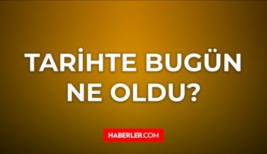 Tarihte bugün ne oldu? 8 Aralık tarihinde ne oldu, kim doğdu, kim öldü, hangi değerli olaylar oldu? İşte, 8 Aralık tarihte bugün vefat edenler!